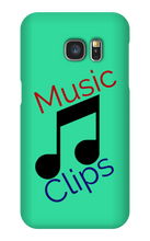 music clips Samsung Phone Cases