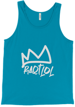 camiseta tirantes logo blanco raqtlol