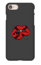 Hitmarker on the Lips iPhone Phone Cases
