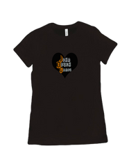 JDG HEART WOMENS T