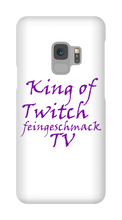 King of Twitch Samsung Schutzhülle (schwarz/weiß)