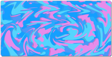 Pink 'N' Blue Swirl I
