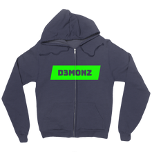 iamd3monzzz Zip Up Hoodie