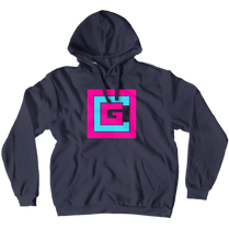 OCGamer Hoodie (Pink on Blue)