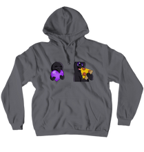 Neo Raven no zip hoodie
