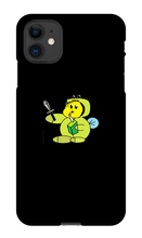 thebeeboyy Duck Onsie iPhone Phone Cases black
