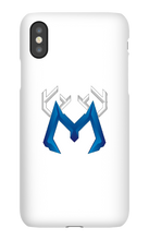 Blue logo iPhone Phone Cases