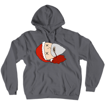 Defeated Santa Hoodie (No-Zip/Pullover)