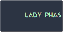 Lady Phas Glitch XXL Gaming Mousepad