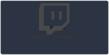 twitch for ever mousepad