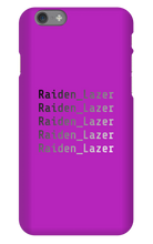 Raiden_Lazer iPhone Cases