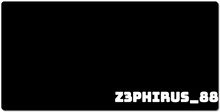 z3phirus_88 XXL Gaming Mousepad