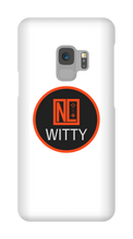 NLWITTY Circle Logo Samsung Phone Case - White