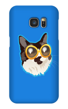 CoolAmora Blue Print Samsung Phone Cases