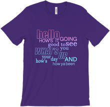T-Shirt - Greetings - Bright Colours