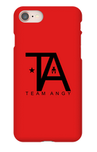 Team Angy Iphone Case || Logo Black