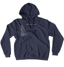 Trippa Snippa ingredients hoodie (pullover)