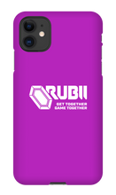 Rubii iPhone Phone Cases (white logo)