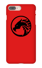 QcDragonz iPhone Phone Cases Black Logo