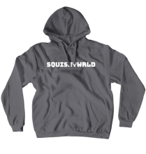 squishywrld Hoodie white text
