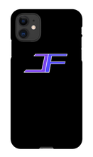 J F logo iPhone Phone Cases