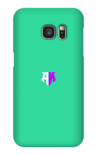 AyeKodaa White & Purple Samsung Phone Cases