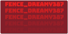 fence_dreamy387 XXL Gaming Mousepad