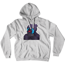 Felpa con Corvo che piange (No-Zip/Pullover)