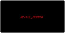 static_ikonik XXL Gaming Mousepad