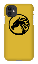 QcDragonz iPhone Phone Cases Black Logo