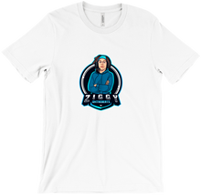 ZiggyOnTheBeats Blue Logo T-Shirt