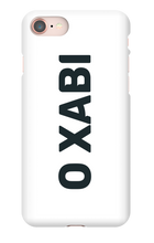 O Xabi iPhone Phone Cases - Logo OXabi Black