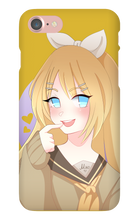 miko_ribbit iPhone Phone Cases (art by dellelone)