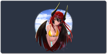 Cerise beach XXL Mousepad