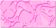 valentine paint splatter xxl mousepad