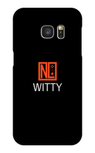 NLWITTY Logo Samsung Phone Case - Black