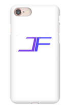 J F logo iPhone Phone Cases