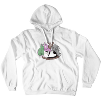 MilkyCat with Plushies Hoodie (No-Zip/Pullover)