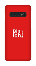 Bin ich Normal Samsung Cases Dunkel