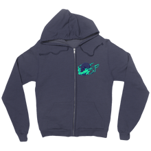 Logo Zip Up Hoodie