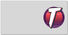 XXL gaming mousepad with logo on the right