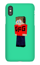 Gaming For Greatness Minecraft Skin iPhone Case
