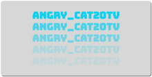 angry_cat20tv XXL Gaming Mousepad