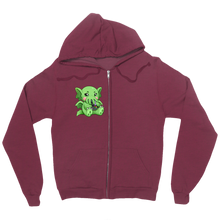 littlecthulhugamer Zip Up Hoodie