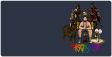 thisgaybear XXL Gaming Mousepad
