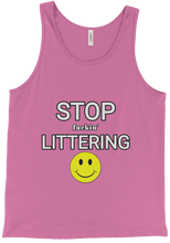 Stop Littering Tank Top
