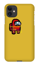 Imposter Like A BOSS - iPhone Phone Case
