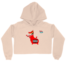 Sudadera crop top Logo
