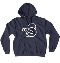 Felpa con cappuccio senza zip