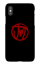 Jonah Moore iPhone Phone Cases (Red Logo)